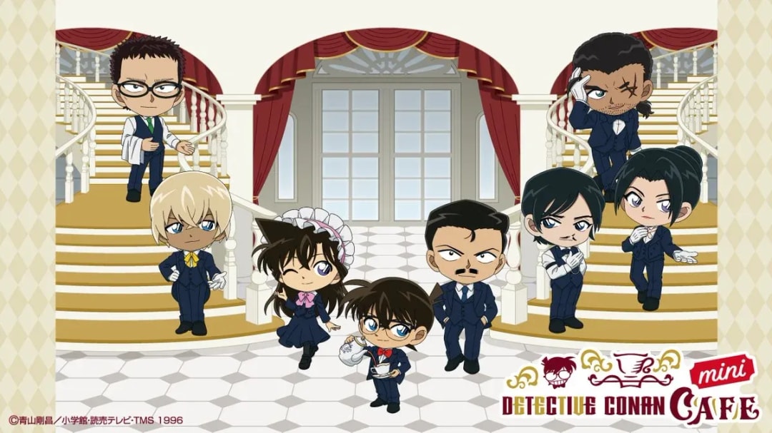 Exciting News: Detective Conan Mini Cafe Set to Open in 17 Regions Nationwide!