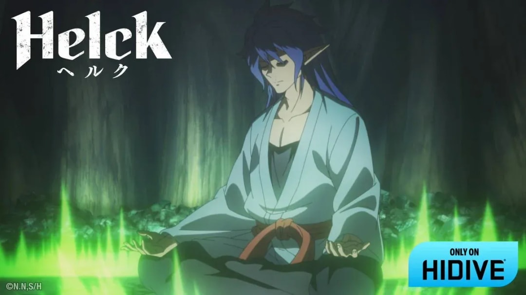 Taking a Break to Meditate While Watching Helck