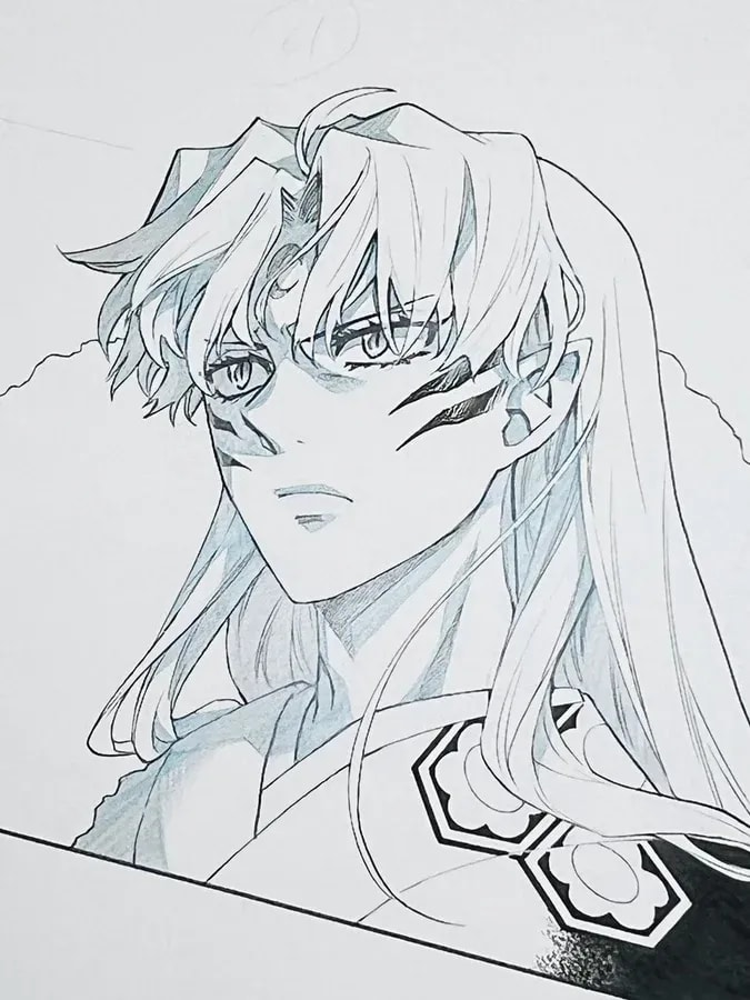 Exploring Sesshomaru's New Masculine Design in the Manga Adaptation
