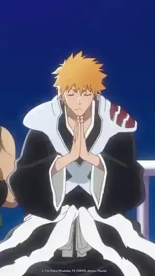 Ichigo's Comedic Encounter with Kon in Bleach