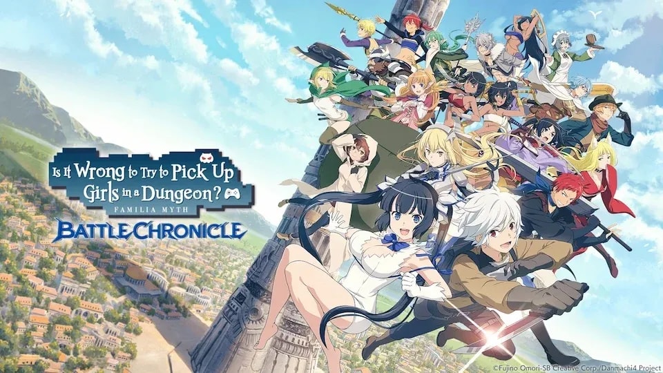 DanMachi: Battle Chronicle Game to End Services on All Platforms This September
