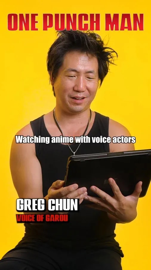Exclusive: Voice Actor Greg Chun Reveals His Favorite Part of One Punch Man