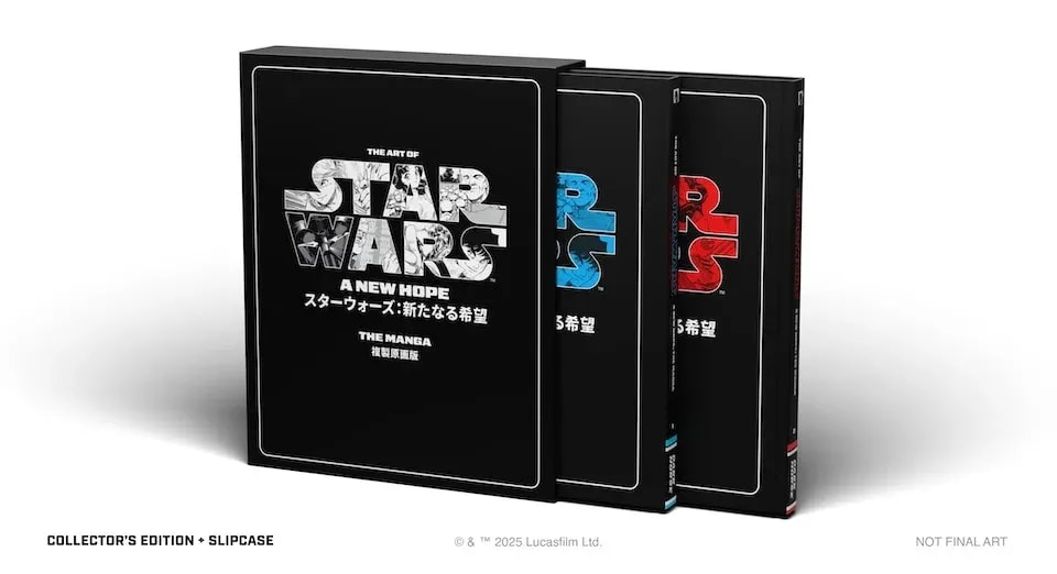 Exclusive First Look: 'The Art of Star Wars: A New Hope' Manga Collector’s Edition Cover Revealed