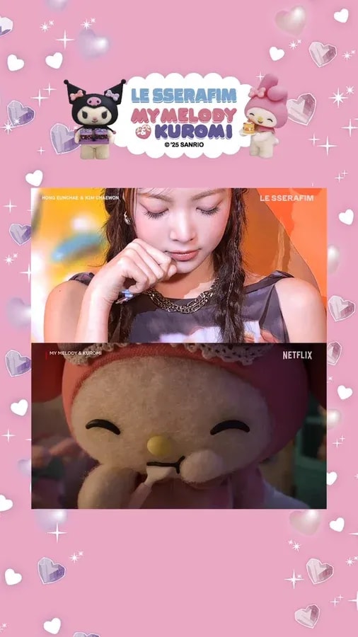 Exploring LE SSERAFIM's Adorable and Playful Social Media Presence