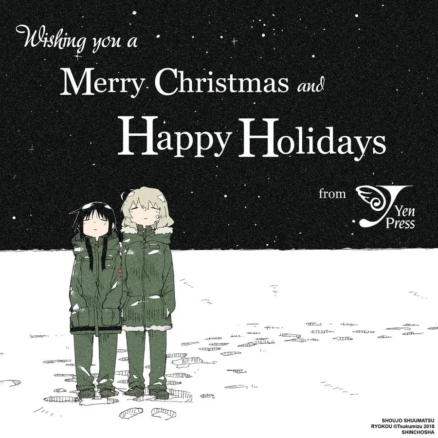 Celebrate the Holidays with Yen Press and Girls' Last Tour