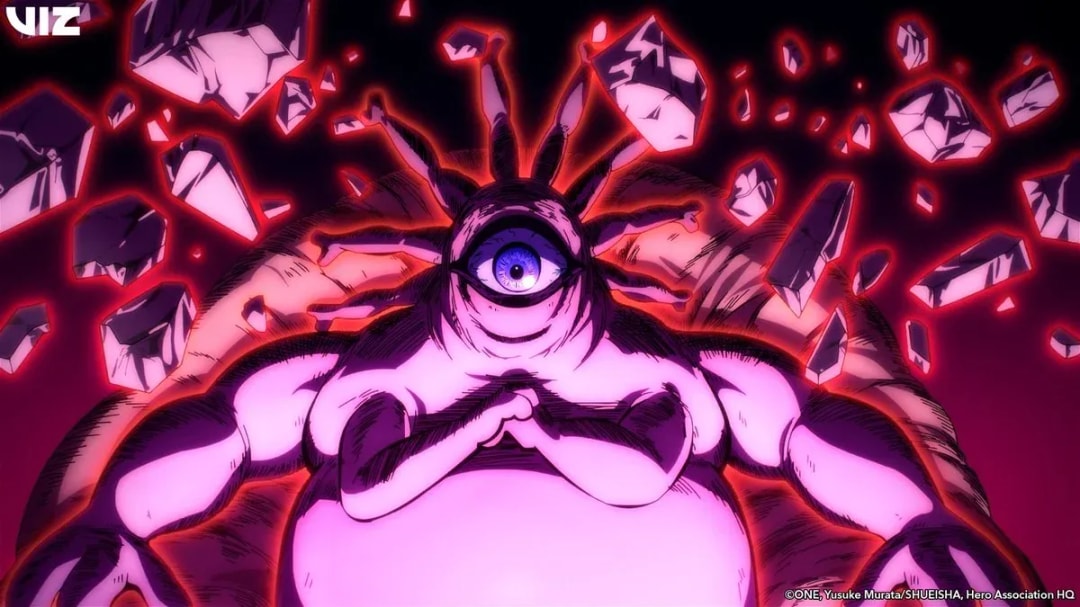 Gyoro-Gyoro's Chat in One-Punch Man Season 3 Episode 5