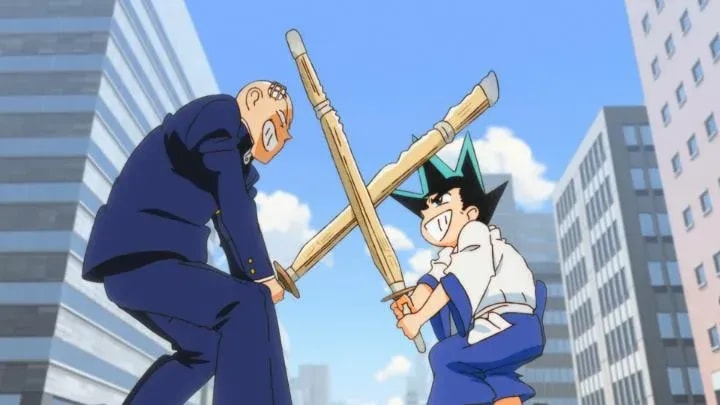 Epic Showdown: Yaiba Faces Off Against Onimaru