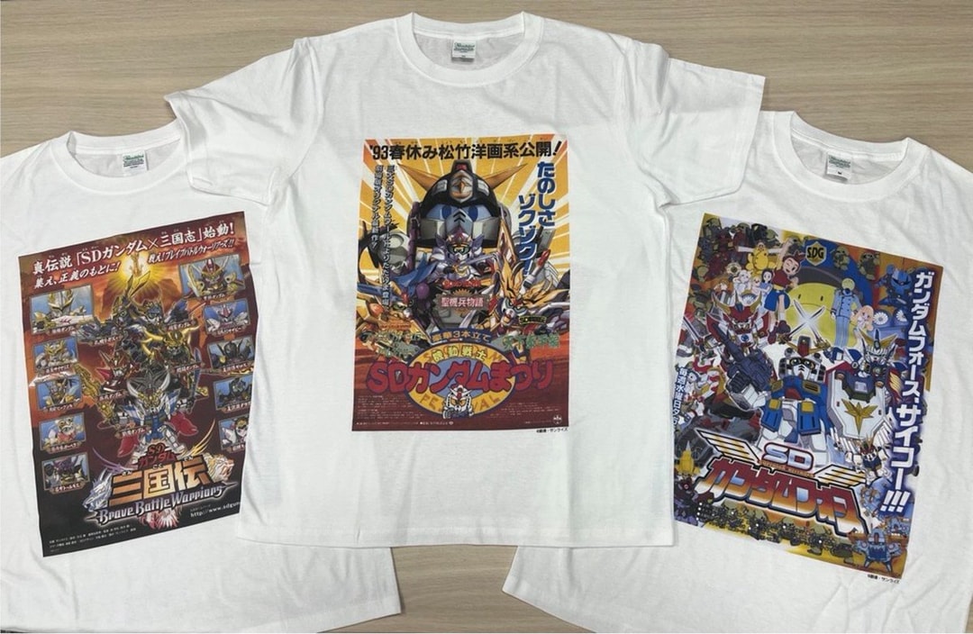 Get Your Custom Sunrise Anime T-Shirts at Sunrise World TOKYO and HAKATA!