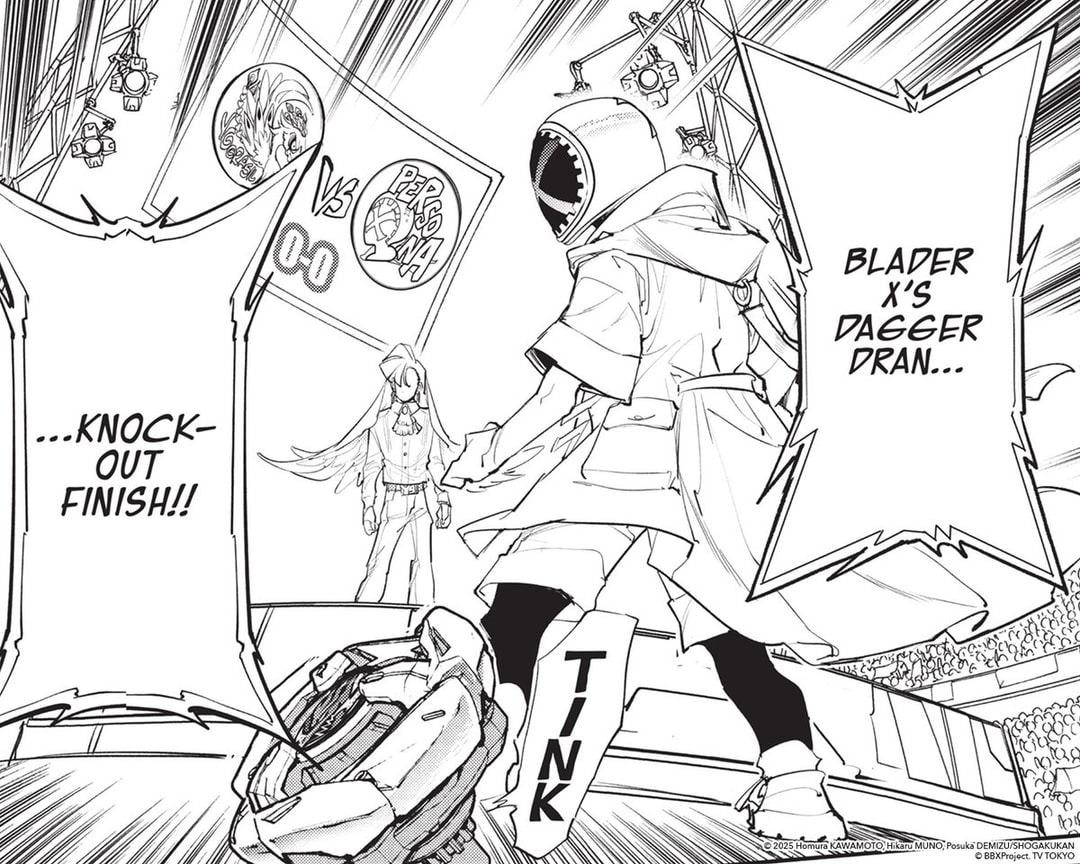 Blader X Makes a Grand Entrance in Beyblade X Volume 3