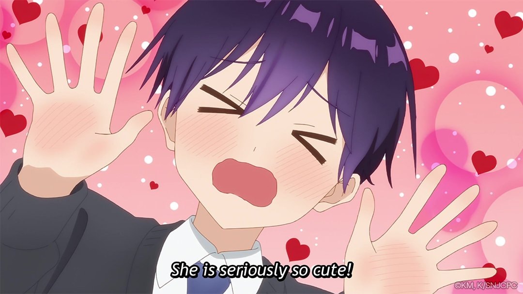 Izumi's Heartwarming Reaction to His Beloved Girlfriend in 'Shikimori's Not Just a Cutie'