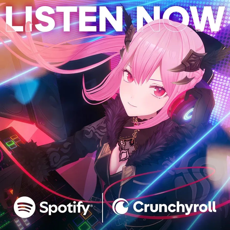 Explore Mori Calliope's Curated Playlist on Crunchyroll's Spotify Shelf