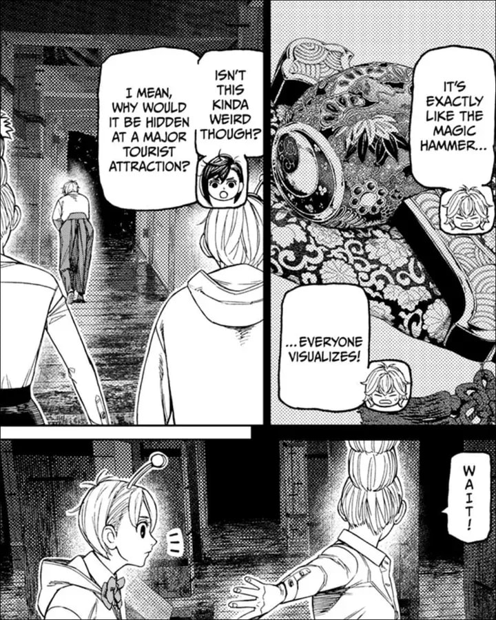 Uncover the Mystery: The Priest’s Suspicious Story in Dandadan Chapter 202