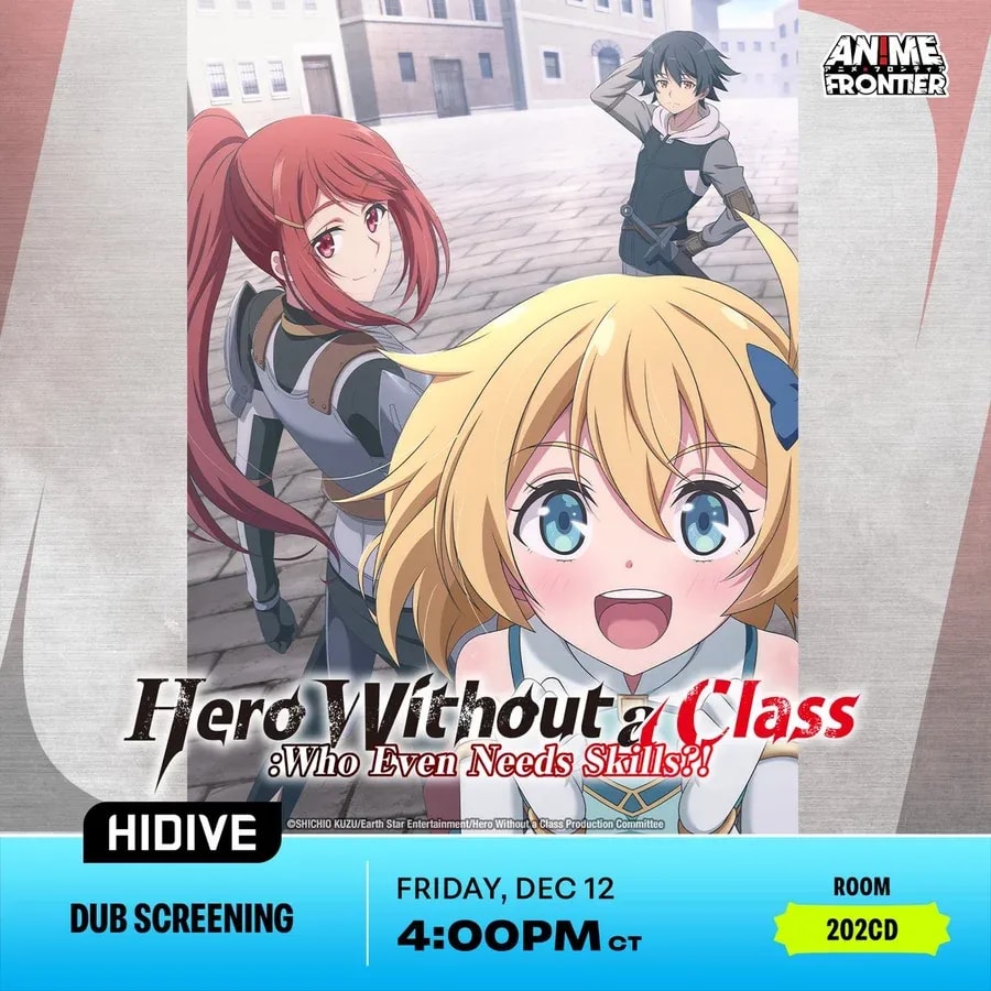 Discover the Unique Hero Without a Class at Anime Frontier