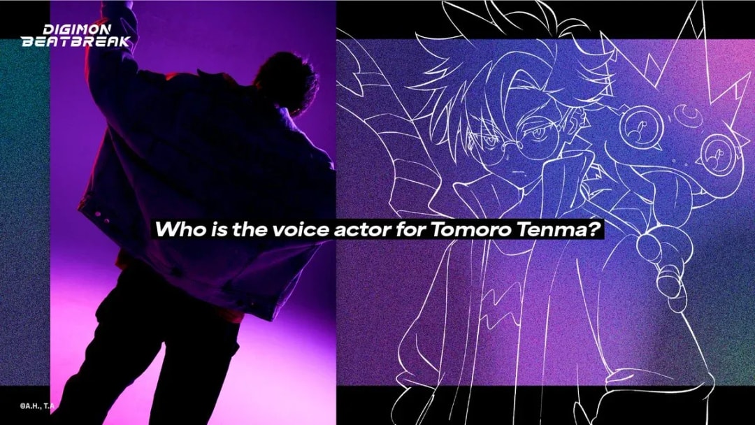 Discover the Voice Behind Tomoro Tenma in Digimon Beatbreak