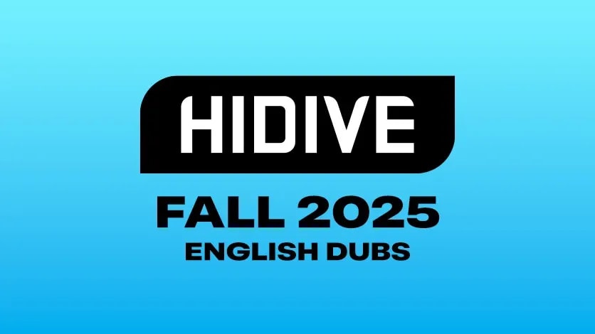 Fall 2025 Anime Lineup Gets English Dub!