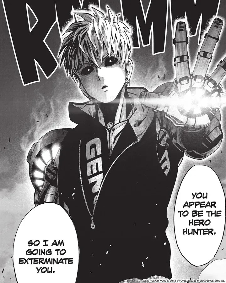 Genos: The Relentless Cyborg from One-Punch Man