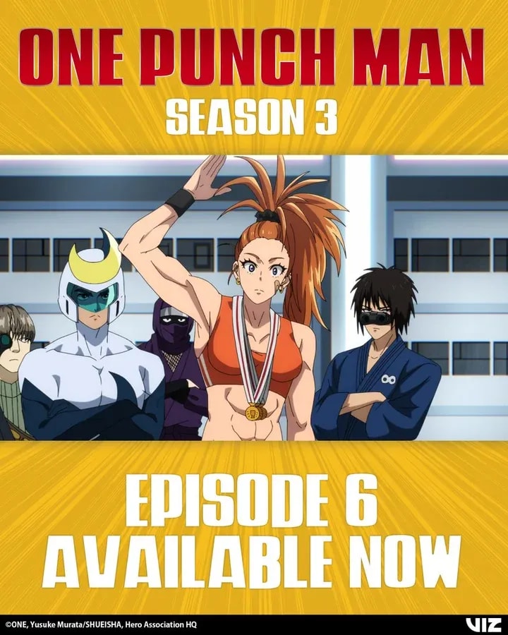 Watch One-Punch Man Season 3, Episode 6 Now on Hulu and Disney+