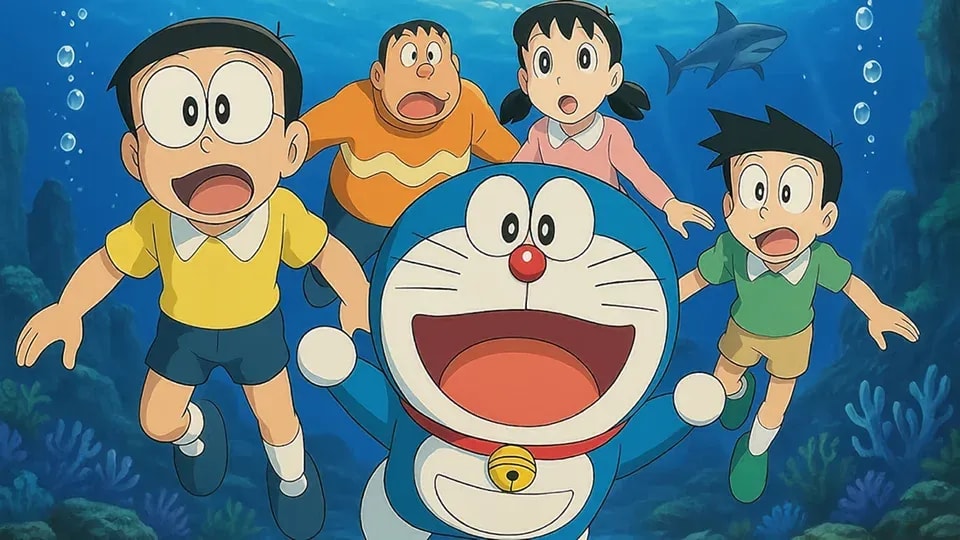 New Visuals Released for Doraemon: Nobita and the New Castle of the Undersea Devil Film