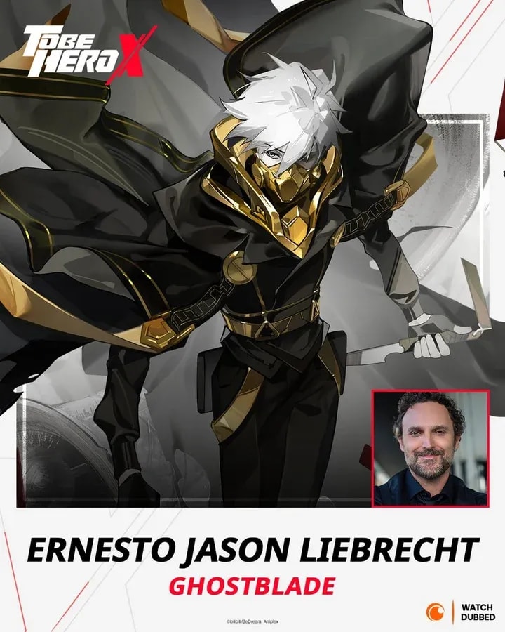 Introducing the English Voice of Ghostblade in TO BE HERO X