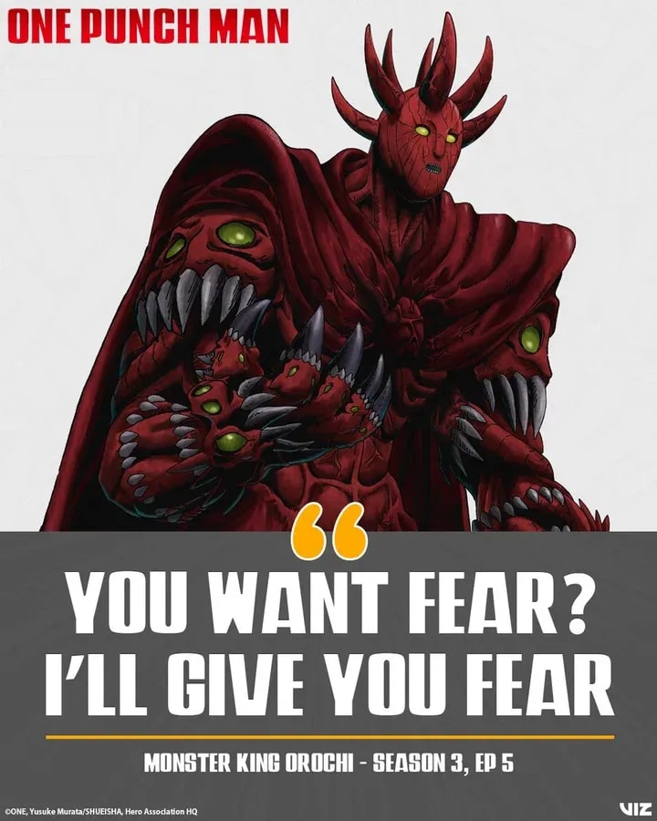 Monster King Orochi's Command: Watch One-Punch Man Season 3, Episode 5 Now!