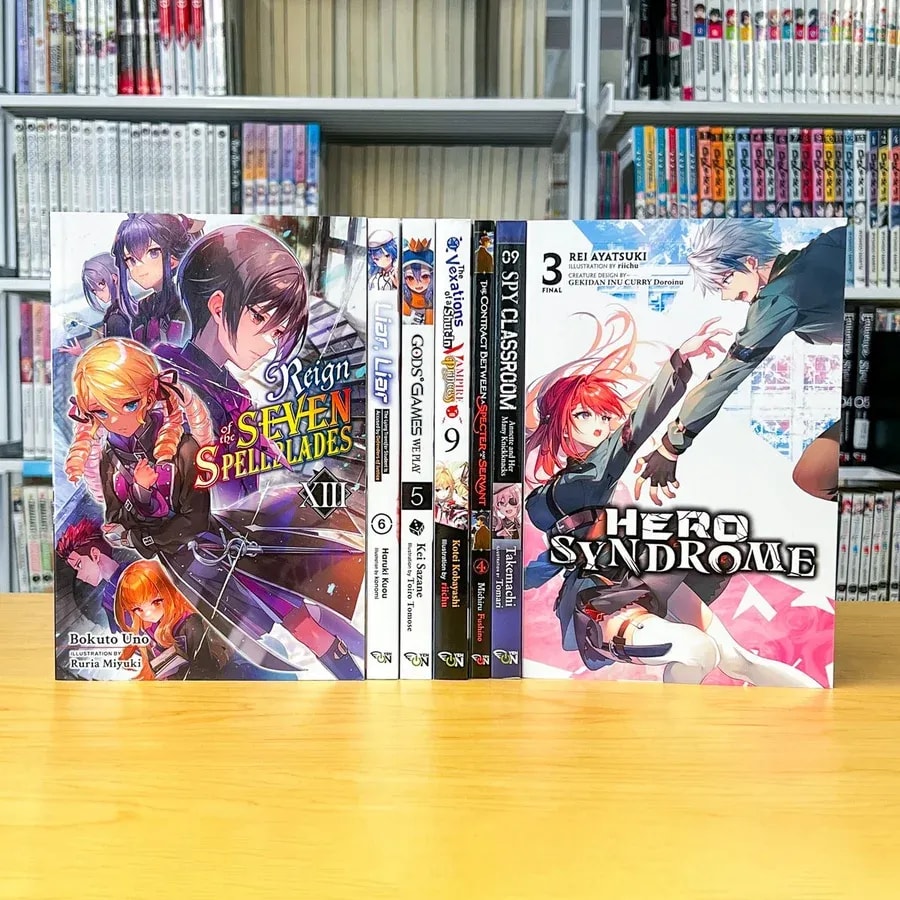 Discover New Light Novels: Reign of the Seven Spellblades, Vol. 8 and More!