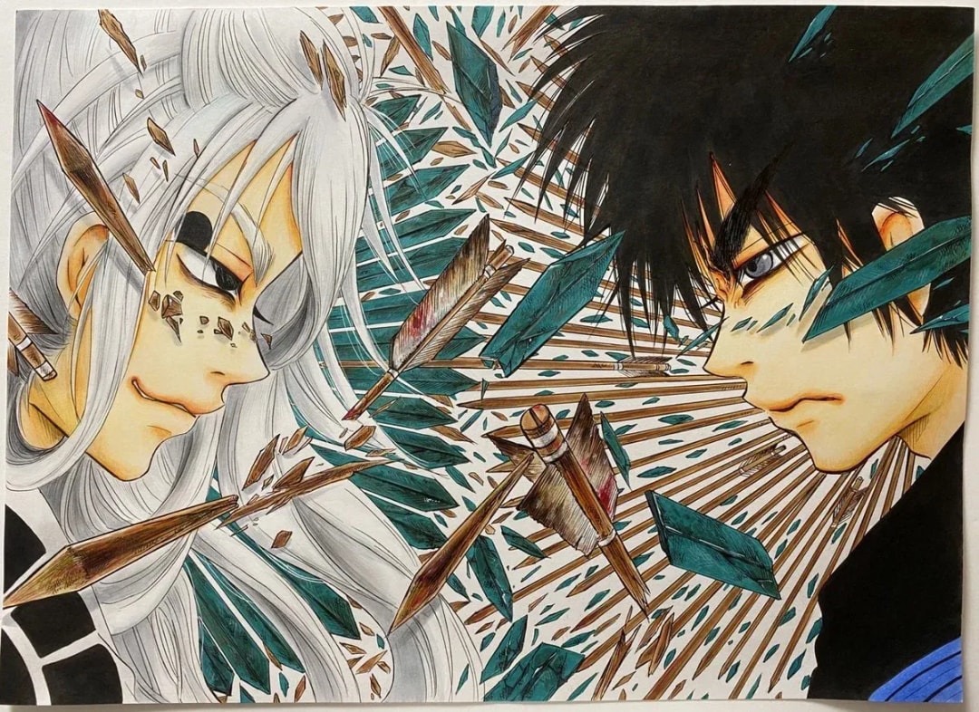 Dekin no Mogura Shines in Morning Issue 32 with Stunning Color Illustrations