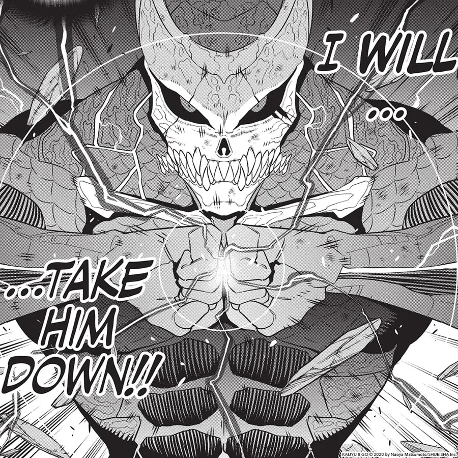 Kaiju No. 8: The Intense Mission of Volume 14