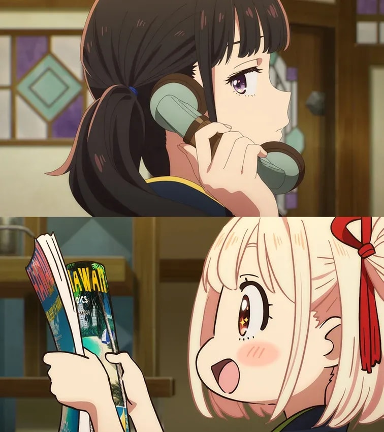 Chisato's Unexpected Workday in Lycoris Recoil