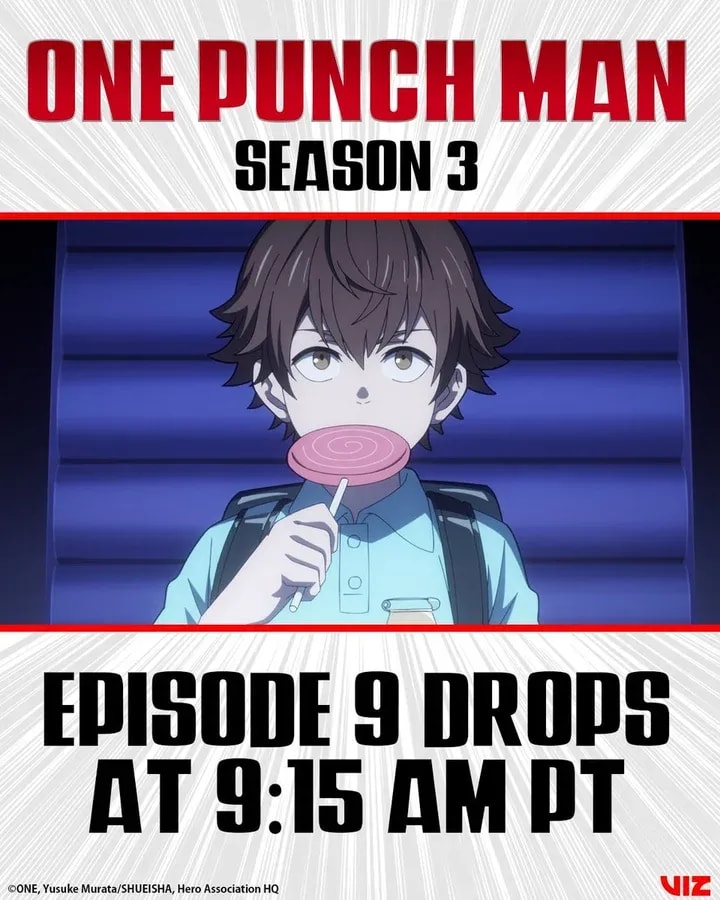 One-Punch Man Episode 9: New Air Time Announced!