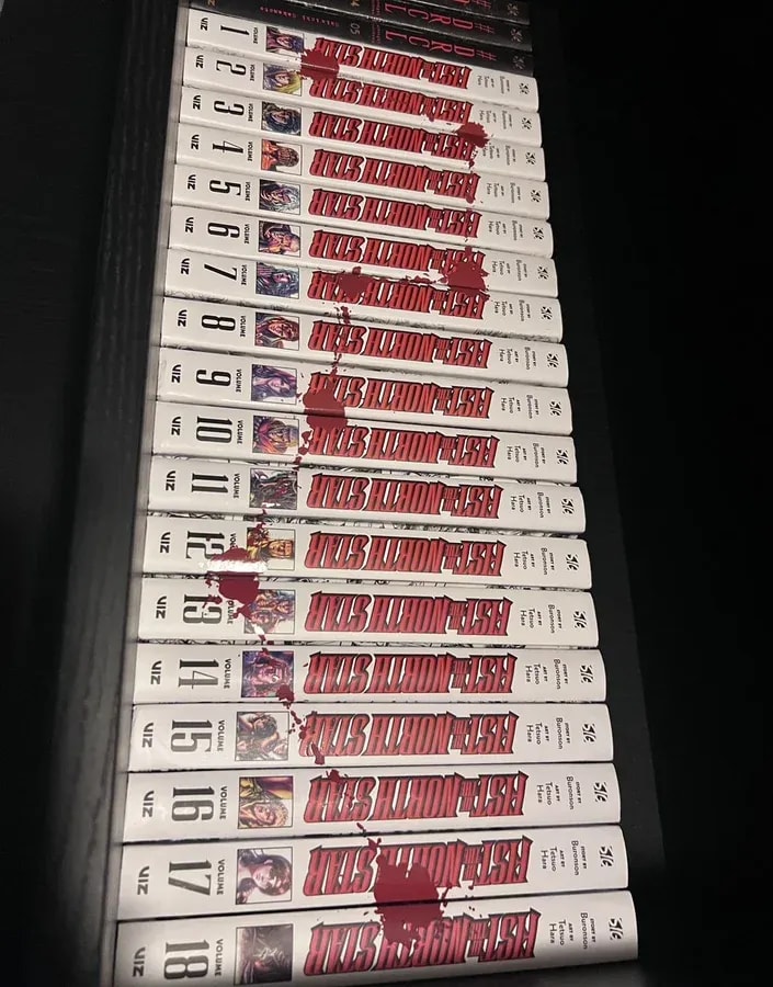 Discovering Hidden Details in Fist of the North Star Book Covers