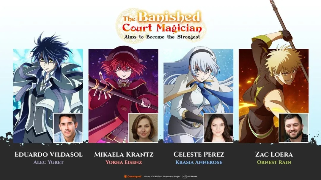 The Banished Court Magician: English Dub Premieres This Saturday!