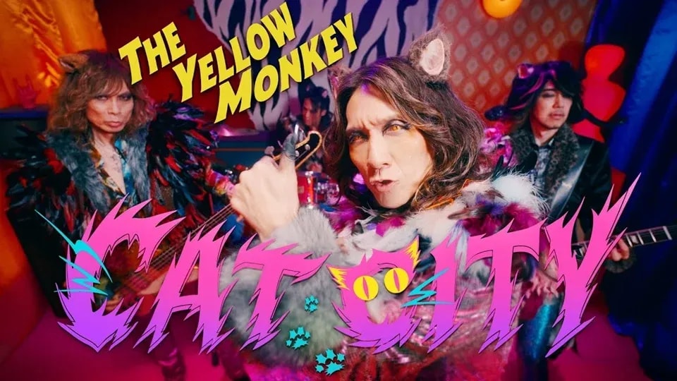 THE YELLOW MONKEY Unveils Music Video for 'Nyaight of the Living Cat' Anime Opening Theme
